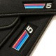 Esteiras Do Assoalho Do Carro Velour Logo Para BMW Serie 5 G61 Touring (2024-)