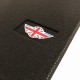 Esteiras Do Assoalho Do Carro Velour Logo Para Mini Cooper / One F56 Electric (2020 - 2024)