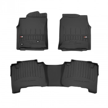 Tapetes de borracha 3d para Toyota Land Cruiser 120 longo - ProLine®