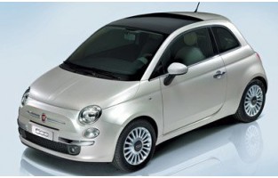 Tapetes Premium tipo balde de borracha para Fiat 500 hatch (2007 - )