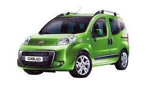 Tapetes Premium tipo balde de borracha para Fiat chamado de qubo van (2008 - 2020)