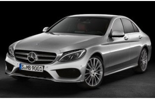 Tapetes Mercedes Classe-C W205 Sedan (2014-2020) logo Hybrid