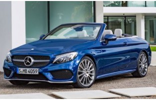 Tapetes Mercedes Classe-C A205 Cabrio (2016 - atualidade) logo Hybrid