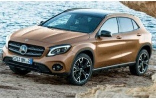 Tapetes Mercedes GLA X156 Restyling (2017-2019) veludo redline