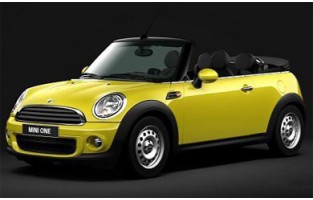 Tapetes Mini R57 cabriolet (2009 - 2016) veludo logo Mini