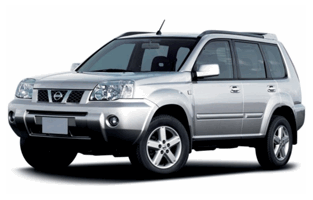 Tapete para o porta-malas do Nissan X-Trail (2001-2007)
