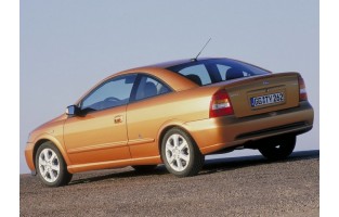 Tapetes Opel Astra G Coupé (2000 - 2006) à medida Logo