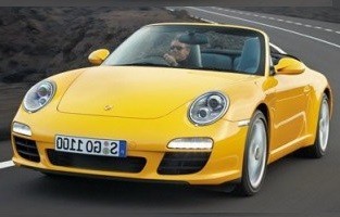 Tapetes de borracha TPE para o Porsche 911 997 Restyling Cabrio (2008 - 2012)