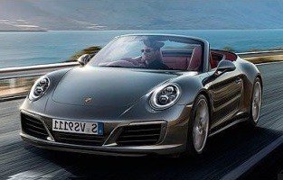 Tapetes Porsche 911 991 Restyling cabriolet (2016-2019) grafite
