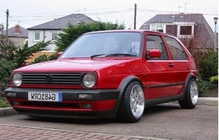 Tapetes cinzentos Volkswagen Golf 2