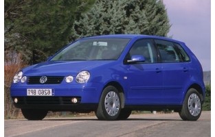 Tapetes para o automóvel Volkswagen Polo 9N (2001 - 2005) acabamento R-Line Azul