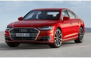 Tapetes Audi A8 D5 (2017-atualidade) veludo logo