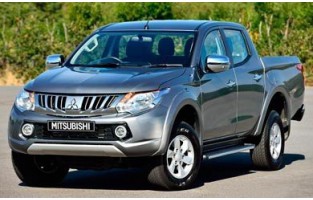 Tapetes de carro Mitsubishi L200 cabina dupla (2015-2018) Premium