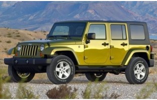 Tapetes bege Jeep Wrangler 5 portas (2007 - 2017)
