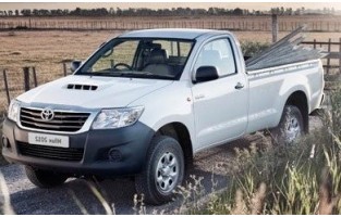 Tapetes borracha Toyota Hilux cabina única (2012 - 2017)