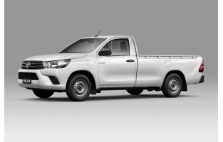 Tapetes bege Toyota Hilux cabina única (2018 - atualidade)