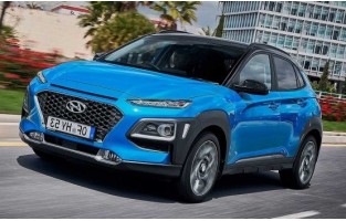 Tapete cinza Hyundai Kona Híbrido (2020 - 2023)