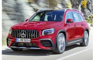 Tapetes 3D de borracha Premium tipo balde para Mercedes-Benz GLB X247 crossover (2019 - )