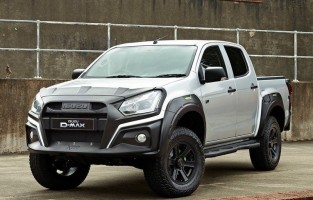 Tapetes 3D feitos em borracha Premium para Isuzu D-MAX III pickup , 4 portas (2019 - )